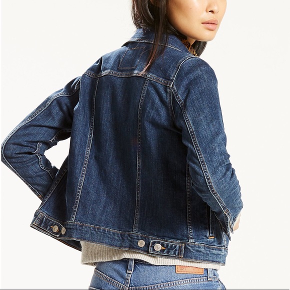Levi’s Original Trucker Denim Jean Jacket - Picture 3 of 8
